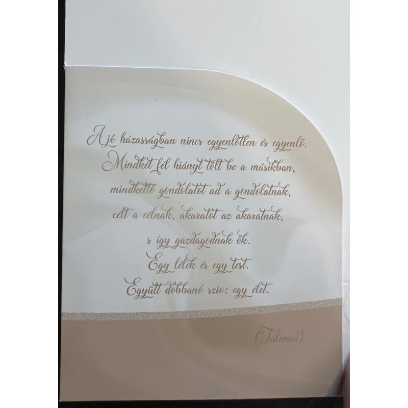 Esküvői boríték - Esküvőtök alkalmából