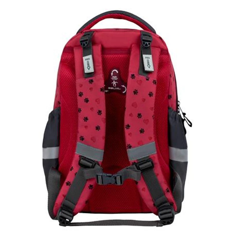 Iskolatáska, cipzáras, BELMIL "Leisure Plus Ladybug Girl", katicalány