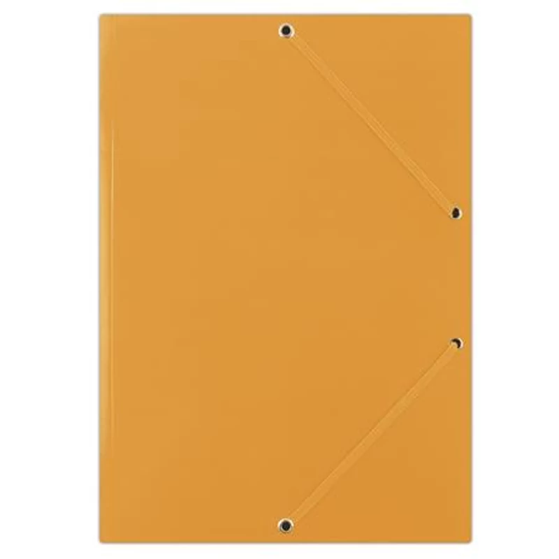 Gumis mappa, karton, A4, DONAU "Standard", narancssárga