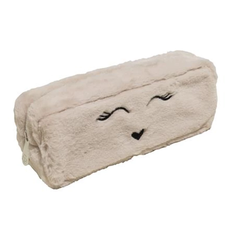 Tolltartó, cipzáras, EXACOMPTA "Fur", vegyes színek