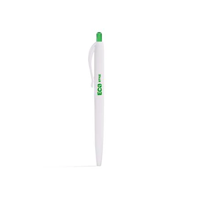 Golyóstoll, 0,25 mm, nyomógombos, FLEXOFFICE "FO-029 Eco Style", kék