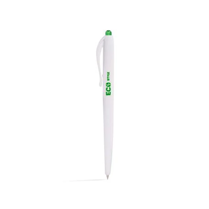 Golyóstoll, 0,25 mm, nyomógombos, FLEXOFFICE "FO-029 Eco Style", kék