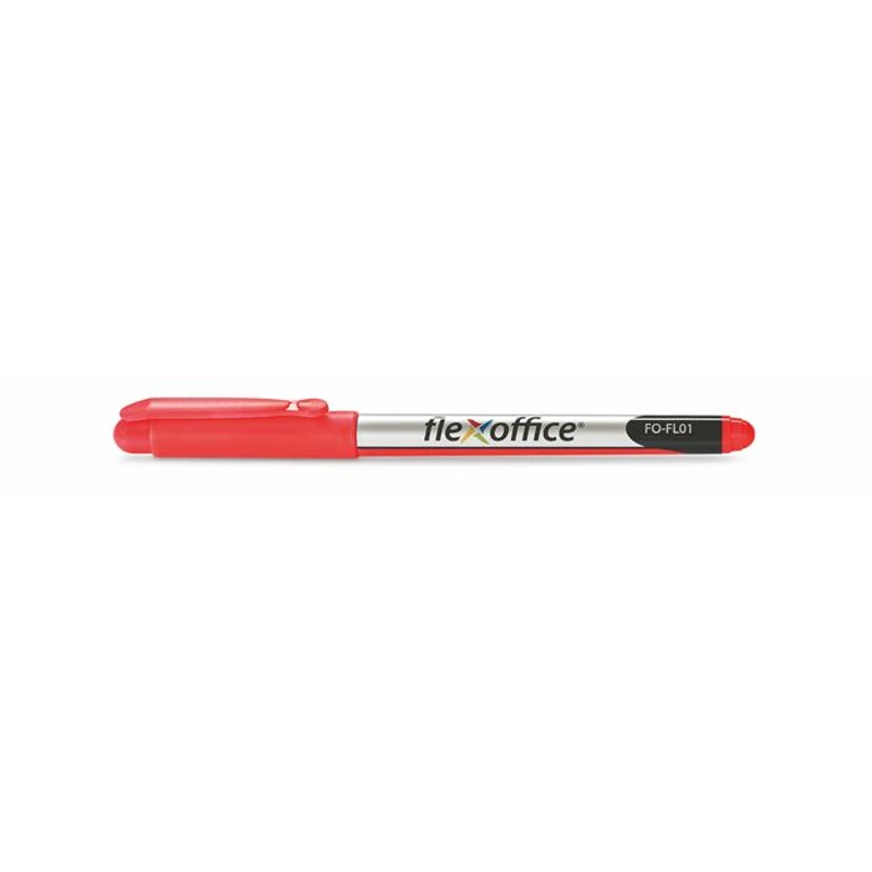 Tűfilc, 0,3 mm, FLEXOFFICE "FL01", piros