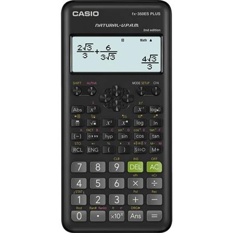 Számológép, tudományos, 252 funkció, CASIO „FX-350ES Plus 2E”