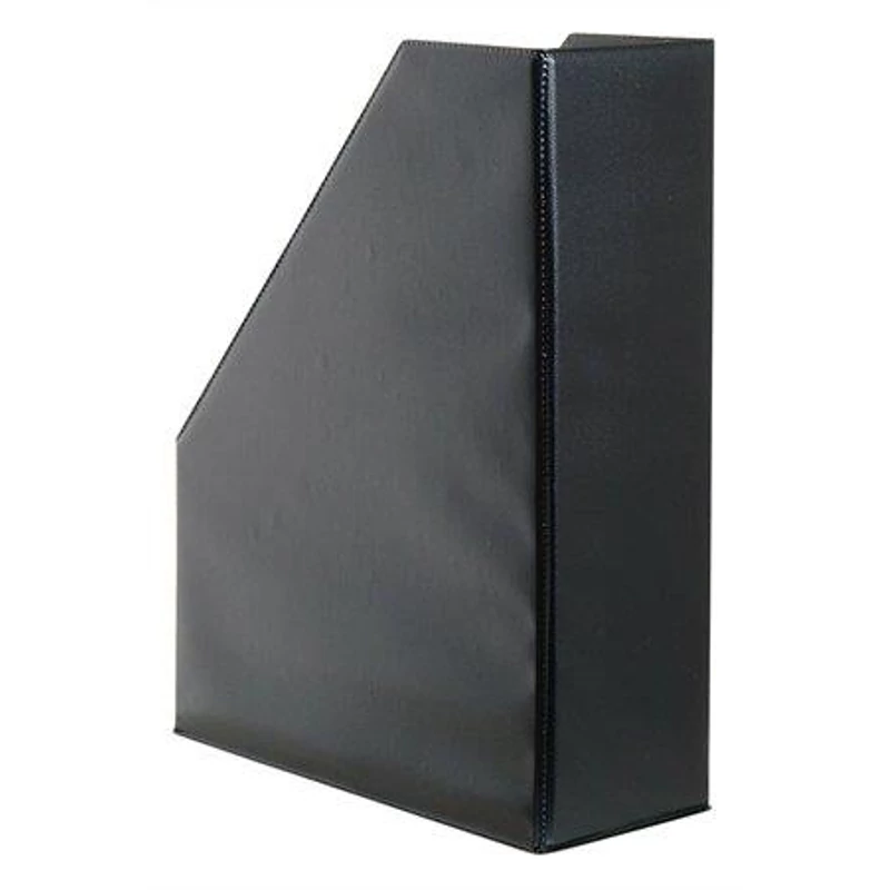 Iratpapucs, PVC, 95 mm, VICTORIA OFFICE, fekete