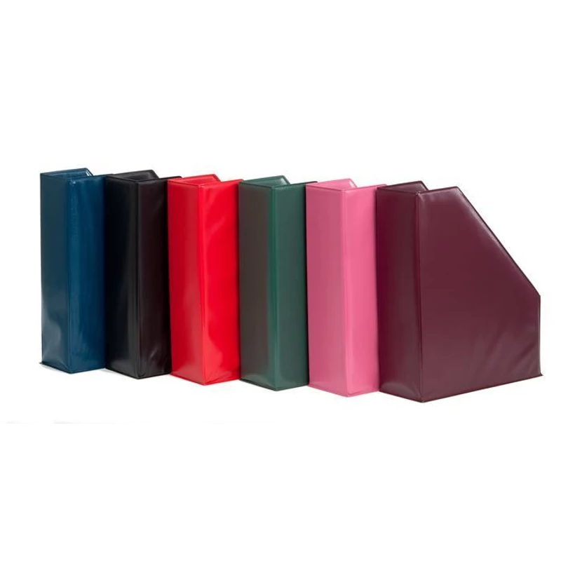 Iratpapucs, PVC, 95 mm, VICTORIA OFFICE, kék
