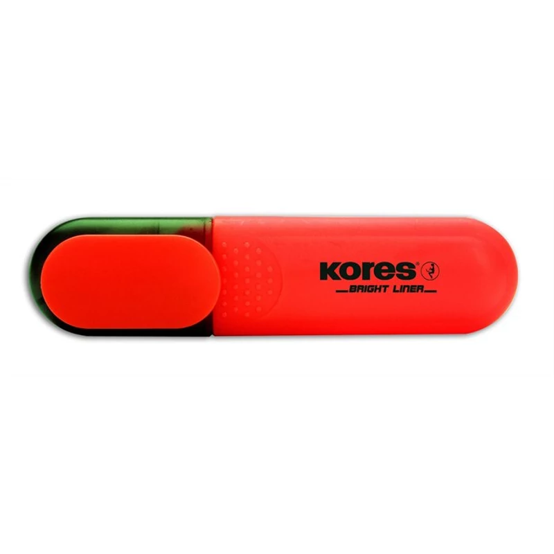 Szövegkiemelő, 0,5-5 mm, KORES, narancssárga