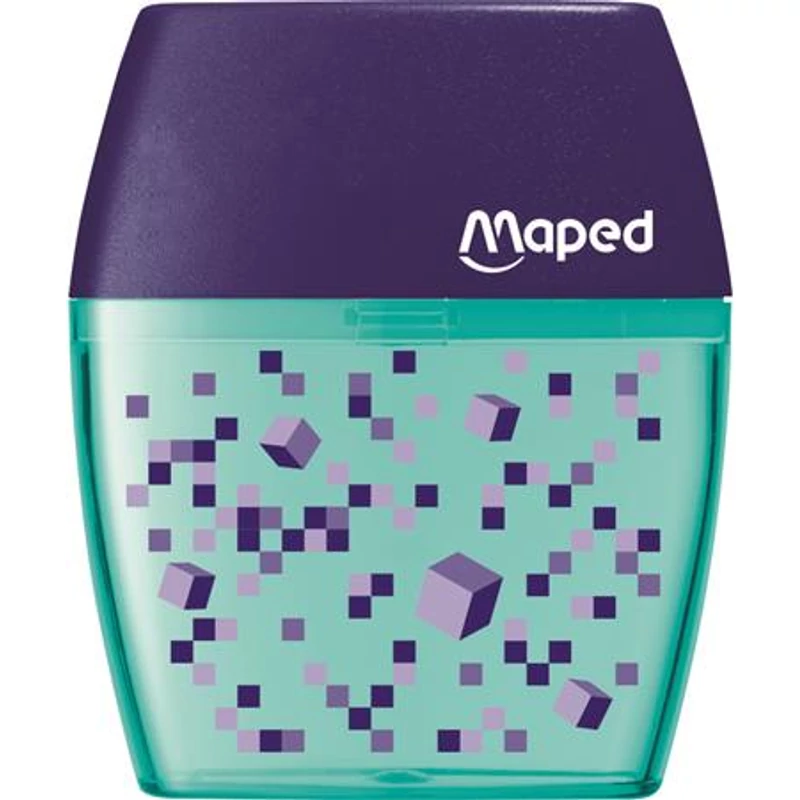 Hegyező display, kétlyukú, tartályos, MAPED "Pixel Party Shaker",Hegyező display, kétlyukú, tartályos, MAPED "Pixel Party Shaker"