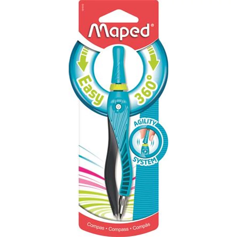 Körző, MAPED "Kid Z 360° Agility", vegyes színek