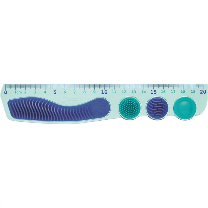 Vonalzó, műanyag, 20 cm, MAPED "Kidy Learn Concentration"
