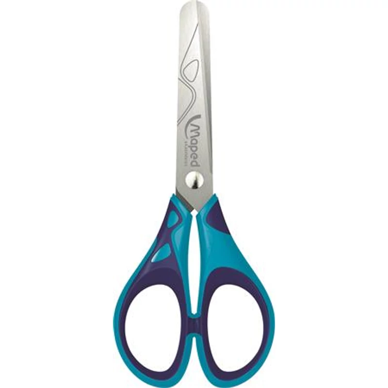 Olló, iskolai, 13 cm, MAPED „Essentials Soft”