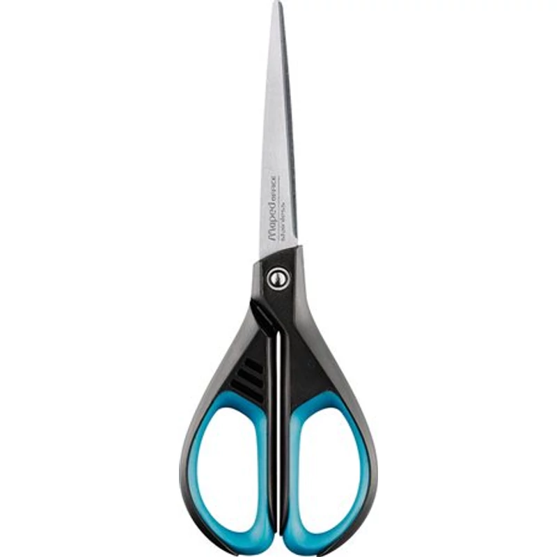 Olló, irodai, 17 cm, MAPED "Essentials Soft"