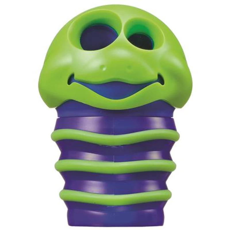Hegyező display, kétlyukú, tartályos, MAPED "Croc Croc", kukac, vegyes színek,Hegyező display, kétlyukú, tartályos, MAPED "Croc Croc", kukac, vegyes színek,Hegyező display, kétlyukú, tartályos, MAPED "Croc Croc", kukac, vegyes színek