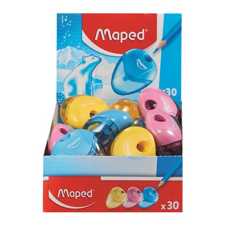 Hegyező display, egylyukú, tartályos, MAPED „I-Gloo”, vegyes színek