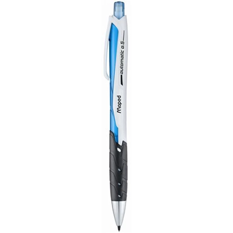 Nyomósirón, 0,5 mm, MAPED „Black`Peps”, kék