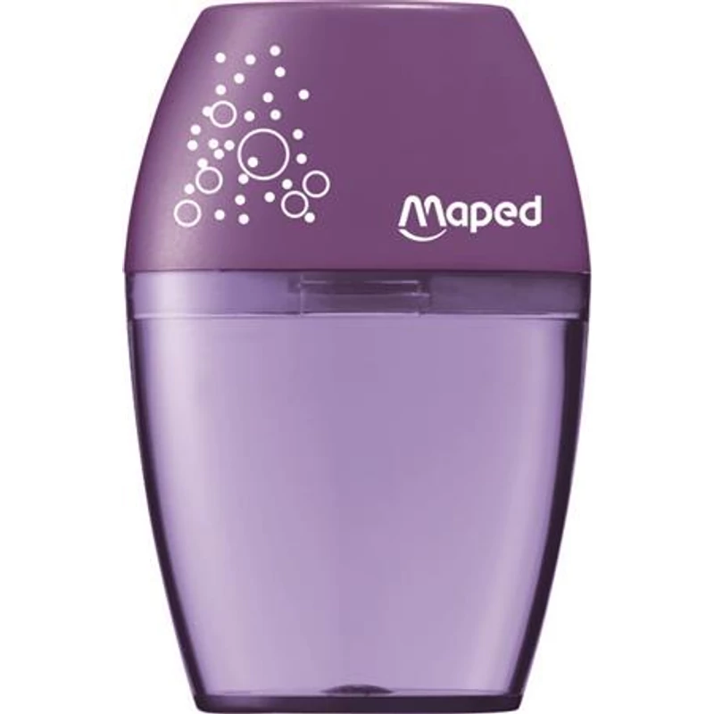Hegyező, egylyukú, tartályos, MAPED "Shaker", vegyes színek