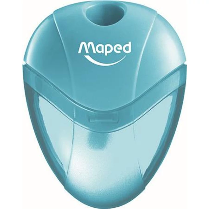 Hegyező, egylyukú, tartályos, MAPED "I-Gloo", vegyes színek