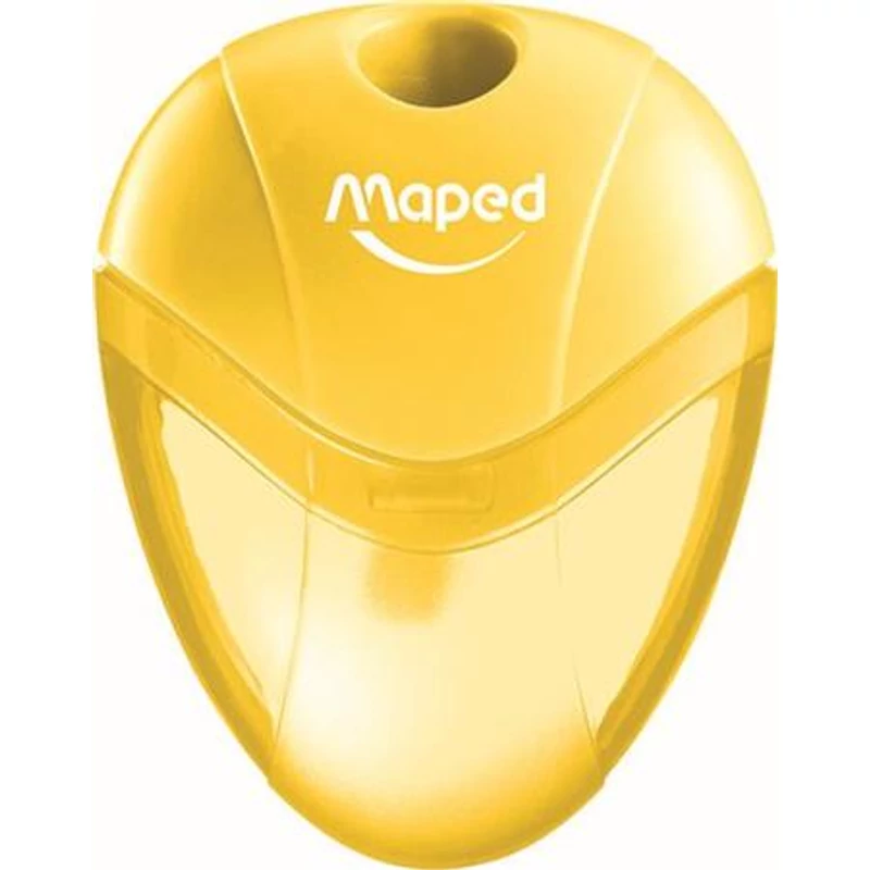 Hegyező, egylyukú, tartályos, MAPED "I-Gloo", vegyes színek