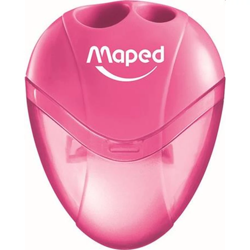 Hegyező, kétlyukú, tartályos, MAPED "I-Gloo", vegyes színek