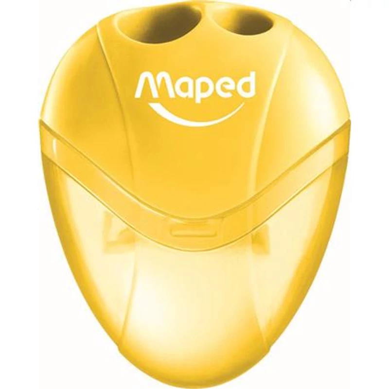 Hegyező, kétlyukú, tartályos, MAPED "I-Gloo", vegyes színek