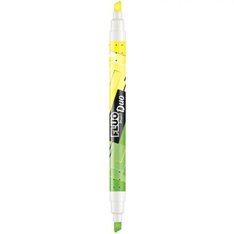 Szövegkiemelő készlet, 1-5 mm, kétvégű, MAPED "Fluo Peps Duo", vegyes színek