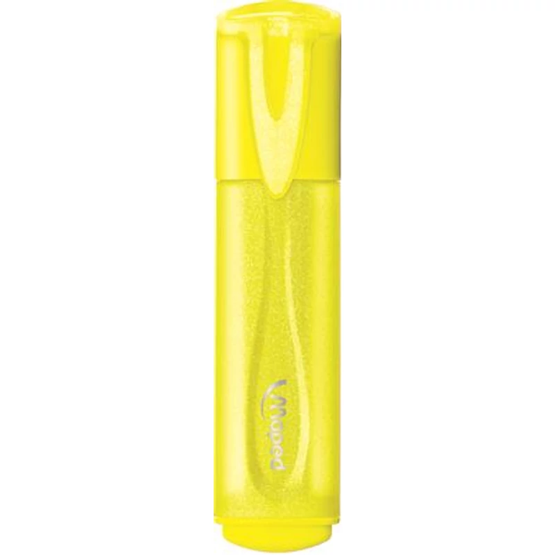 Szövegkiemelő display, 1-5 mm, MAPED "Glitter Fluo Peps", vegyes fluoreszkáló színek