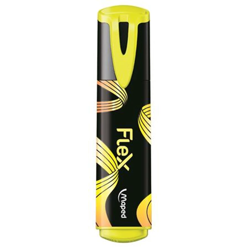 Szövegkiemelő display, 1-5 mm, MAPED "Fluo Peps Flex", vegyes színek