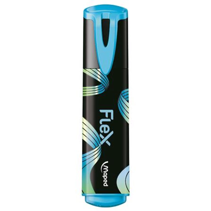 Szövegkiemelő display, 1-5 mm, MAPED "Fluo Peps Flex", vegyes színek