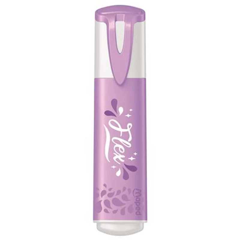Szövegkiemelő display, 1-5 mm, MAPED "Fluo Peps Flex Pastel", pasztell szín