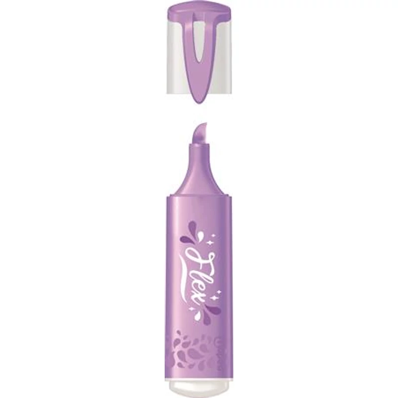 Szövegkiemelő display, 1-5 mm, MAPED "Fluo Peps Flex Pastel", pasztell szín