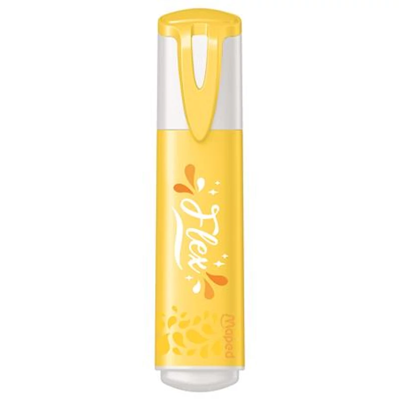 Szövegkiemelő display, 1-5 mm, MAPED "Fluo Peps Flex Pastel", pasztell szín