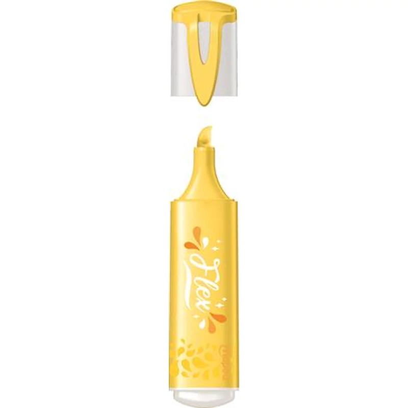 Szövegkiemelő display, 1-5 mm, MAPED "Fluo Peps Flex Pastel", pasztell szín