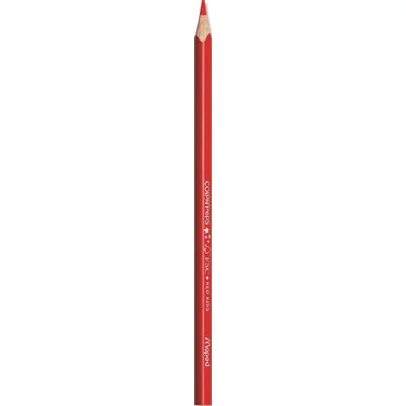 Színes ceruza készlet, háromszögletű, MAPED „Color`Peps Star”, 6 különböző szín