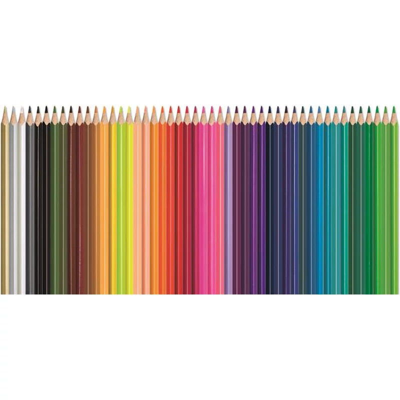 Színes ceruza készlet, háromszögletű, MAPED „Color`Peps Star”, 48 különböző szín