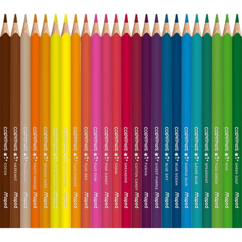 Színes ceruza készlet, háromszögletű, MAPED "Color`Peps Star", 72 különböző szín,Színes ceruza készlet, háromszögletű, MAPED "Color`Peps Star", 72 különböző szín,Színes ceruza készlet, háromszögletű, MAPED "Color`Peps Star", 72 különböző szín