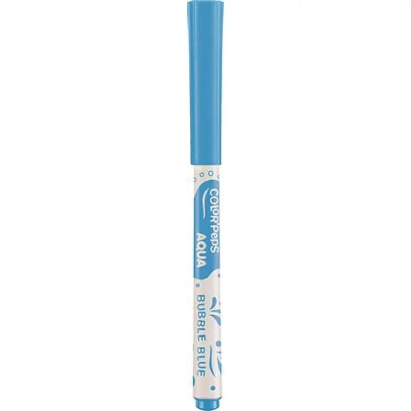 Akvarell filctoll készlet, 3,6 mm, ecsettel, MAPED "Color`Peps Aqua", 10 különböző szín