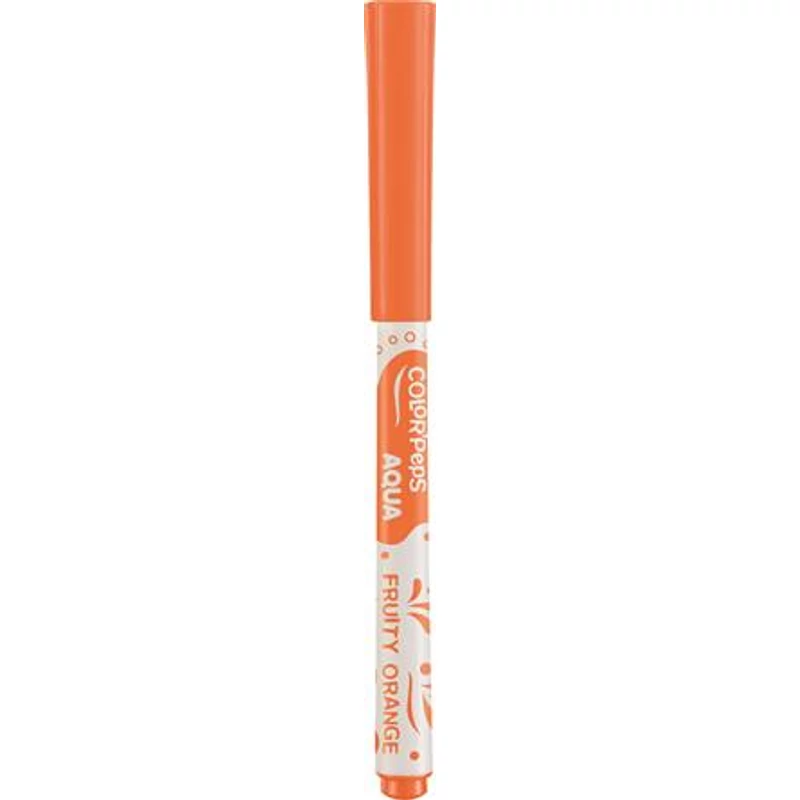 Akvarell filctoll készlet, 3,6 mm, ecsettel, MAPED "Color`Peps Aqua", 10 különböző szín