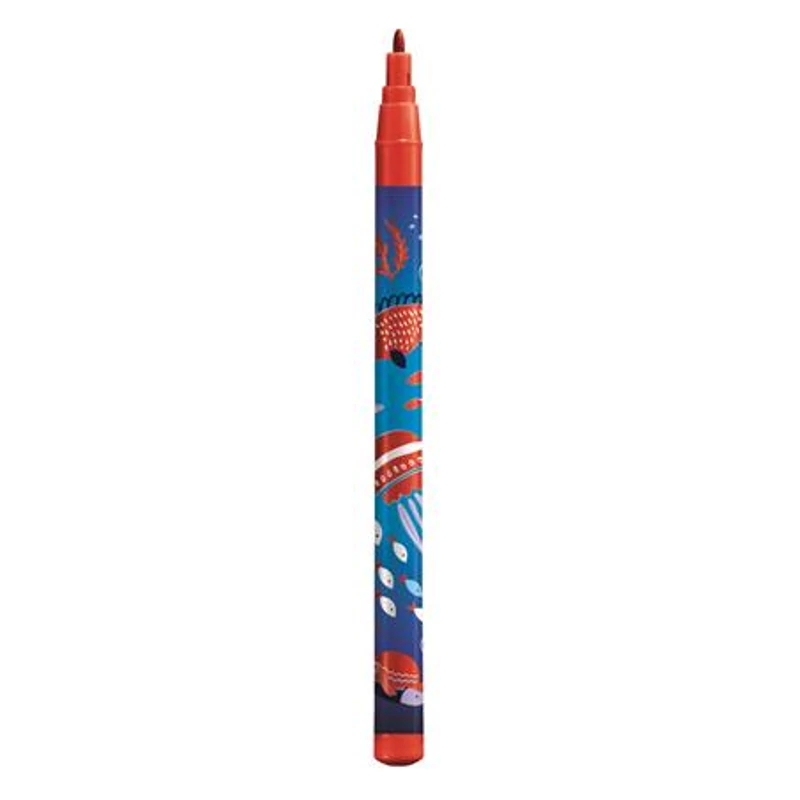 Filctoll készlet, 2 mm, kimosható, MAPED "Color`Peps Ocean Life", 6 különböző szín