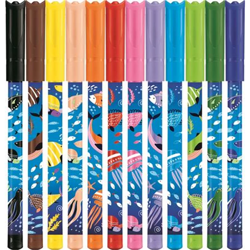 Filctoll készlet, 2 mm, kimosható, MAPED "Color`Peps Ocean Life", 12 különböző szín,Filctoll készlet, 2 mm, kimosható, MAPED "Color`Peps Ocean Life", 12 különböző szín,Filctoll készlet, 2 mm, kimosható, MAPED "Color`Peps Ocean Life", 12 különböző szín,Filctoll készlet, 2 mm, kimosható, MAPED "Color`Peps Ocean Life", 12 különböző szín,Filctoll készlet, 2 mm, kimosható, MAPED "Color`Peps Ocean Life", 12 különböző szín