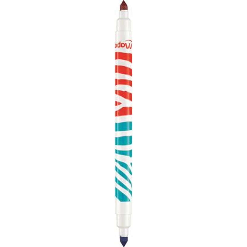 Filctoll készlet, kimosható, MAPED „Color`Peps Duo”, 20 különböző szín