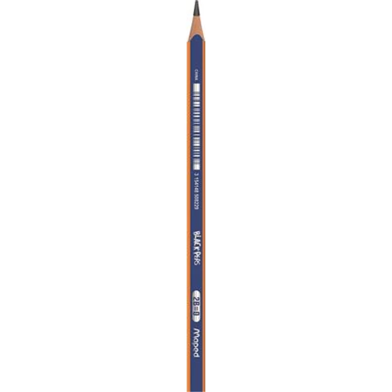 Grafitceruza, 2B, háromszögletű, MAPED "Black` Peps Navy"