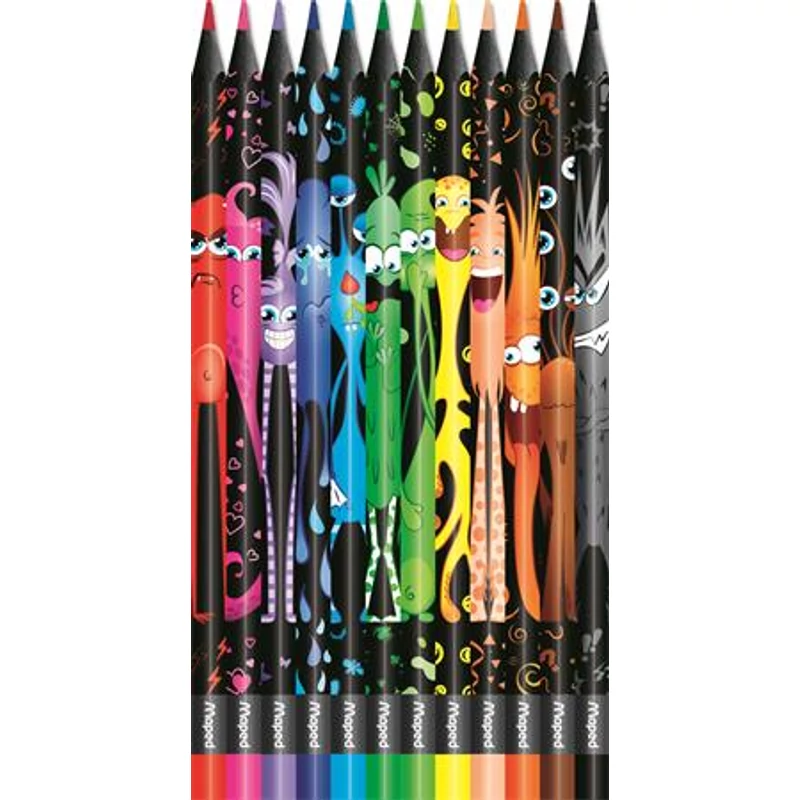 Színes ceruza készlet, háromszögletű, MAPED "Color`Peps Monster", 12 különböző szín,Színes ceruza készlet, háromszögletű, MAPED "Color`Peps Monster", 12 különböző szín,Színes ceruza készlet, háromszögletű, MAPED "Color`Peps Monster", 12 különböző szín,Színes ceruza készlet, háromszögletű, MAPED "Color`Peps Monster", 12 különböző szín,Színes ceruza készlet, háromszögletű, MAPED "Color`Peps Monster", 12 különböző szín
