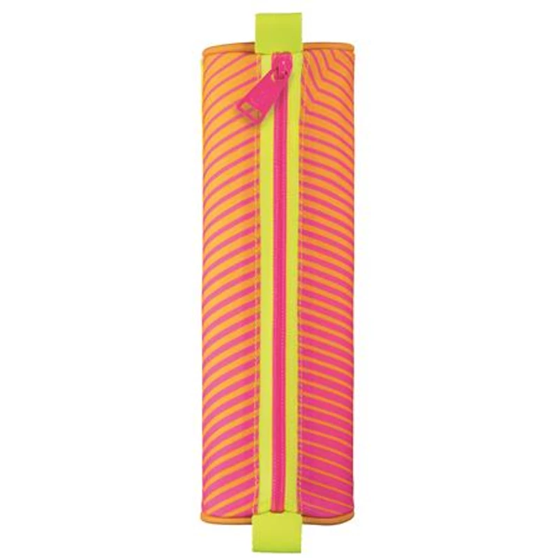 Tolltartó, henger alakú, cipzáras, MAPED "Neon"
