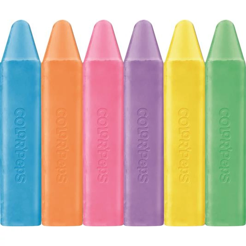 Aszfaltkréta, MAPED „Color`Peps”, 6 különböző szín