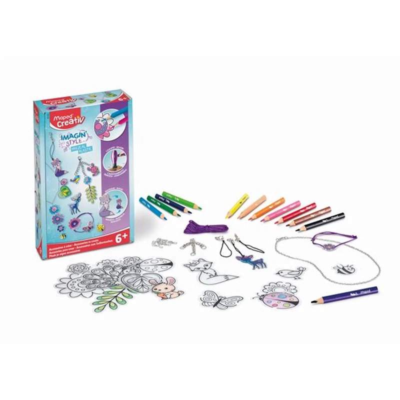 Mágikus ékszerkészítő készlet, MAPED CREATIV, "Imagin` Style", Magical Plastic,Mágikus ékszerkészítő készlet, MAPED CREATIV, "Imagin` Style", Magical Plastic,Mágikus ékszerkészítő készlet, MAPED CREATIV, "Imagin` Style", Magical Plastic