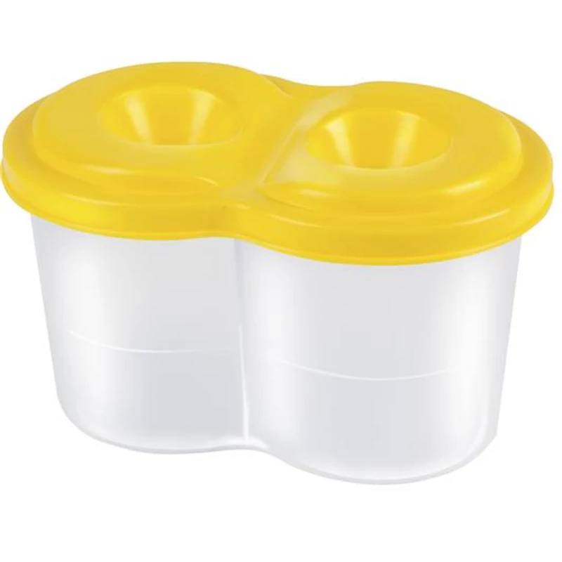 Ecsettál, fedéllel, PANTAPLAST "Duo"