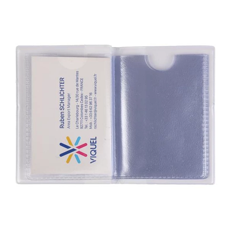 Igazolványtartó, álló, 10 betét lappal, mintás PVC, "Bővített személyi", lány