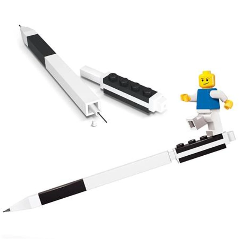 Nyomósirón, 0,7 mm, mini figurával, LEGO,Nyomósirón, 0,7 mm, mini figurával, LEGO