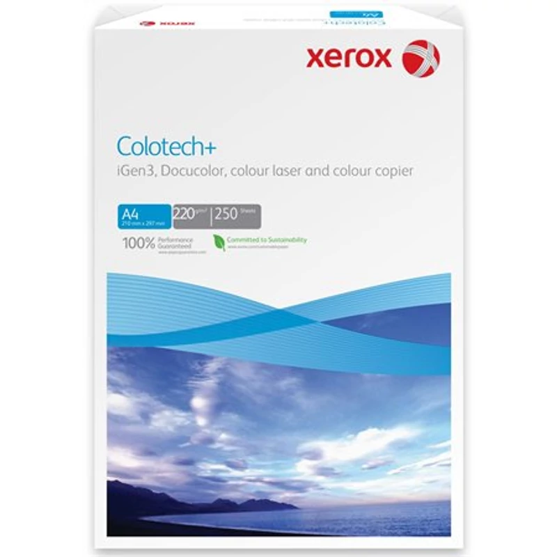 Másolópapír, digitális, A4, 220 g, XEROX „Colotech”