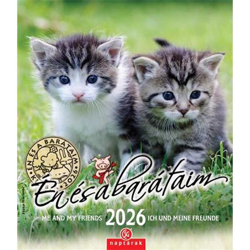 Naptár, fali, CSG "Én és a barátaim"